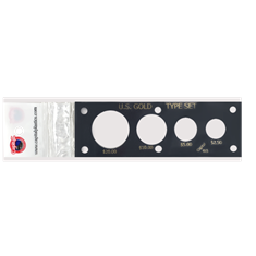 Capital Holder - Gold Type Set 20, 10, 5, & 2.50