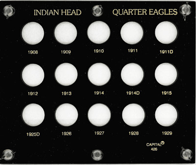 Capital Holder - Indian Head Quarter Eagles (1908-1929) Capital Holder - Indian Head Quarter Eagles (1908-1929)