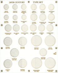 Capital Holder - 20th Century Type Coins, 8x10