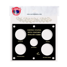 Capital Holder - U.S. 20th Century Type Dollar Coins
