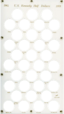 Capital Holder - Kennedy Half Dollars 1964-1978S