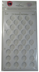 Capital Holder - Kennedy Half Dollars 2008-2016