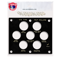 Capital Holder - U.S. Type Half Dollars