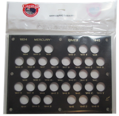 Capital Holder - United States Mercury Dimes 1934-1945s