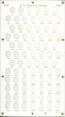 Capital Holder - Mercury Dimes 1916-1945S Micro S