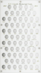 Capital Holder - Lincoln Memorial Cents 1959-1979S