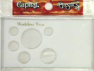 Capital Holder - Wedding Year (Cent through Large Dollar), Meteor