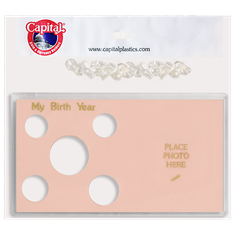 Capital Holder - Birth Year (Cent through Half), 3.5x6 Meteor