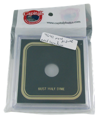 Capital Plastics VPX Coin Holder - Bust 1/2 Dime Odd Type Capital Plastics VPX Coin Holder - Bust 1/2 Dime Odd Type