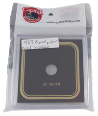 Capital Plastics VPX Coin Holder -  3c Silver Odd Type