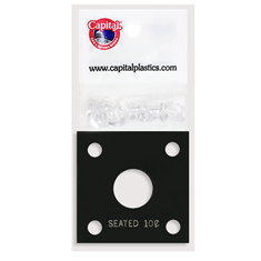 Capital Holder -Seated Liberty Dime , 2x2