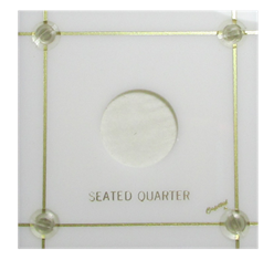 Capital Plastics VPX Coin Holder - Seated Liberty Quarter Capital Plastics VPX Coin Holder - Seated Liberty Quarter