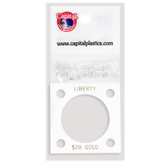 Capital Holder - Liberty $20 Gold, 2x2