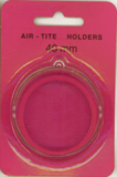 Air-Tite Holder - Ring Style - 40mm - Holiday Ornament Red