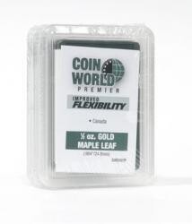 Coin World Premier Coin Holders -- 24.9 mm -- Canada 1/2 oz. Gold Maple Leaf