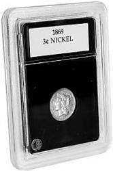 Coin World Premier Coin Holders --  17.8 to 18.2 mm -- 3CN, Dimes (1838-Date), $2.50 Gold