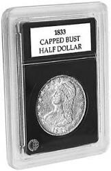 Coin World Premier Coin Holders --32.5 mm -- Half Dollars (1794-1836)