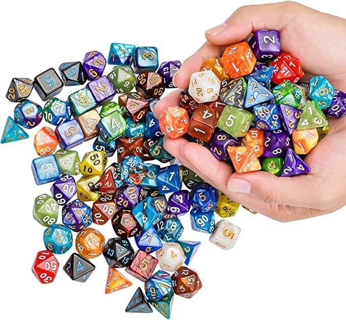 Set of DND Dice