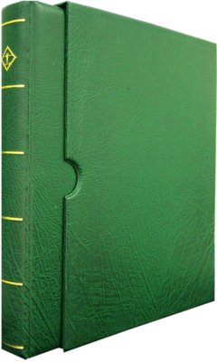 Lighthouse Vario F 3-Ring Binder and Slipcase - Green