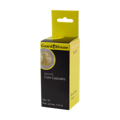 1/4 oz Gold Eagle Direct-Fit Coin Capsules - 10 Pack