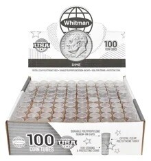 Whitman/HE Harris Round Tubes, Dime Size - Case Whitman/HE Harris Round Tubes, Dime Size - Case