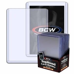 BCW Thick Card Topload Holder - 59 PT. BCW Thick Card Topload Holder - 59 PT.