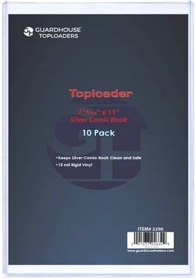 Guardhouse Comic Topload Holders - Silver