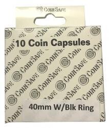 Coin Safe Capsule - Silver Eagle Size with Black Ring