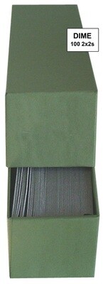 Boxed Paper 2x2s Dime - 100/Box Boxed Paper 2x2s Dime - 100/Box