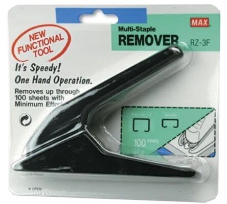 Max Heavy Duty Staple Remover