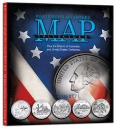 Whitman Statehood Quarters Collector's Map Whitman Statehood Quarters Collector's Map