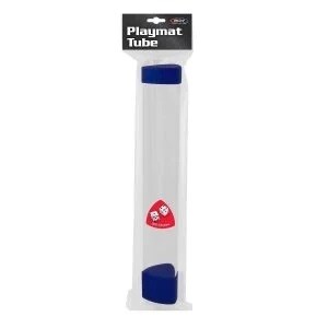Playmat Tube with Dice Cap -Blue
