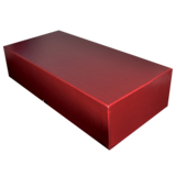 Regular Duty Double Row Slab Box - 12" - Maroon