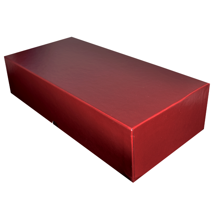 Regular Duty Double Row Slab Box - 12" - Maroon