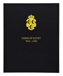 Egypt Sultanate Coin Album, 1916-1920