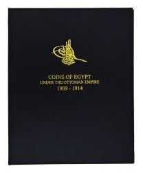 Egypt Ottoman Empire Coin Album, 1909-1914 Egypt Ottoman Empire Coin Album, 1909-1914