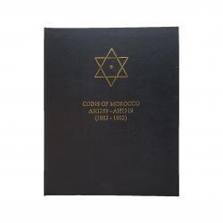Morocco Coin Album, 1882-1902 Morocco Coin Album, 1882-1902