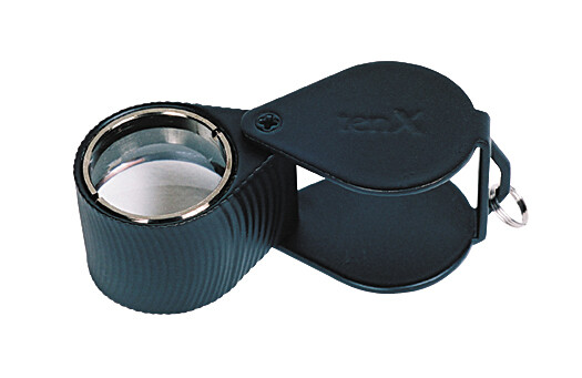 10 TRIPLET, DIA. CUT LOUPE - BLACK 18MM 10 TRIPLET, DIA. CUT LOUPE - BLACK 18MM