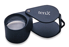 10X TRIPLET, BLACK - 18MM 10X TRIPLET, BLACK - 18MM