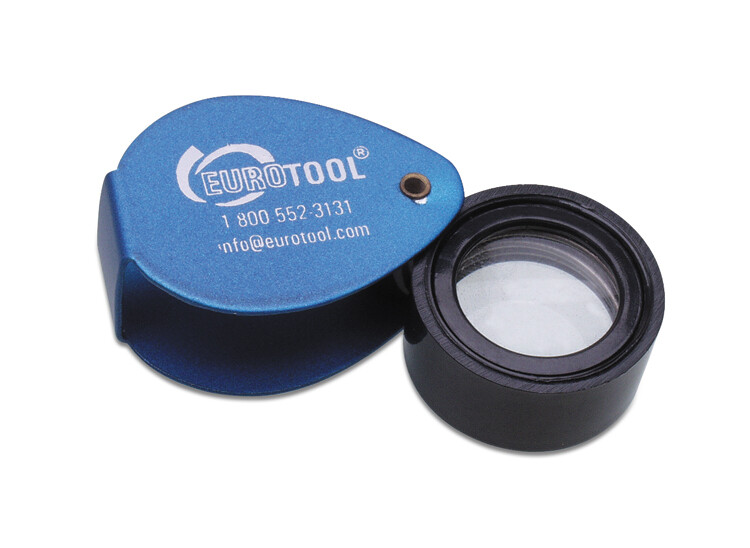 10 X ALUMINUM LOUPE 10 X ALUMINUM LOUPE