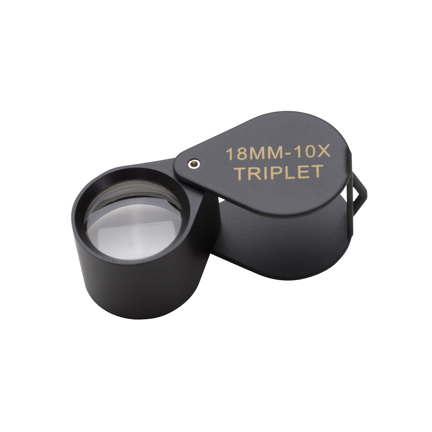 TRIPLET DIA LOUPE BLACK MATTE 10X TRIPLET DIA LOUPE BLACK MATTE 10X
