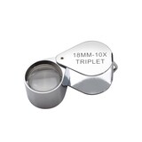 TRIPLET DIA LOUPE SILVER 10X