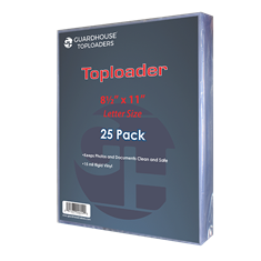 Guardhouse 8.5X11 Document Top loader
