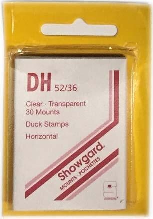 Showgard Stamp Mounts: DH (52/36) - Clear