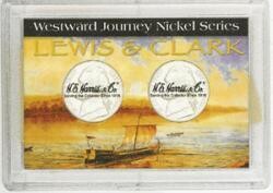 HE Harris 2004 Commemorative Nickels Frosty Case - 2 Hole, 2x3 HE Harris 2004 Commemorative Nickels Frosty Case - 2 Hole, 2x3