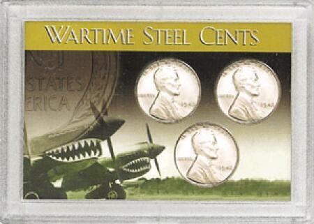 HE Harris Steel Cent Frosty Case - Flying Tigers, 2x3 HE Harris Steel Cent Frosty Case - Flying Tigers, 2x3