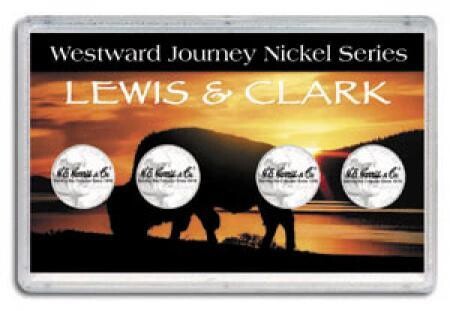 HE Harris 2005 Commemorative Nickels Frosty Case - 4 Hole, 3x5