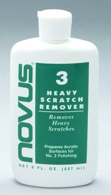 Novus Polish No. 3 Heavy Scratch Remover - 8 oz