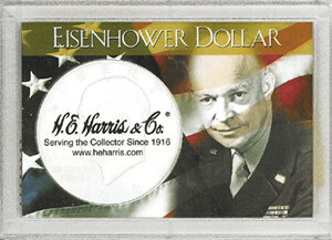 HE Harris Ike Dollar Frosty Case