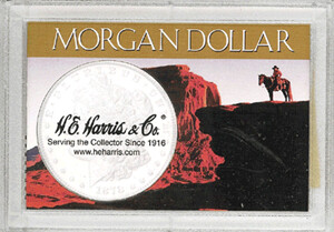HE Harris Morgan Dollar Frosty Case